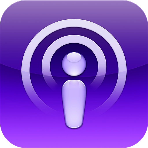 Apple Podcasting Logo