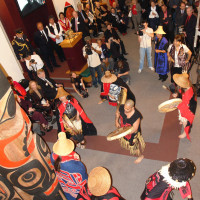Celebration Dance at the opening of the Bill Reid Gallery